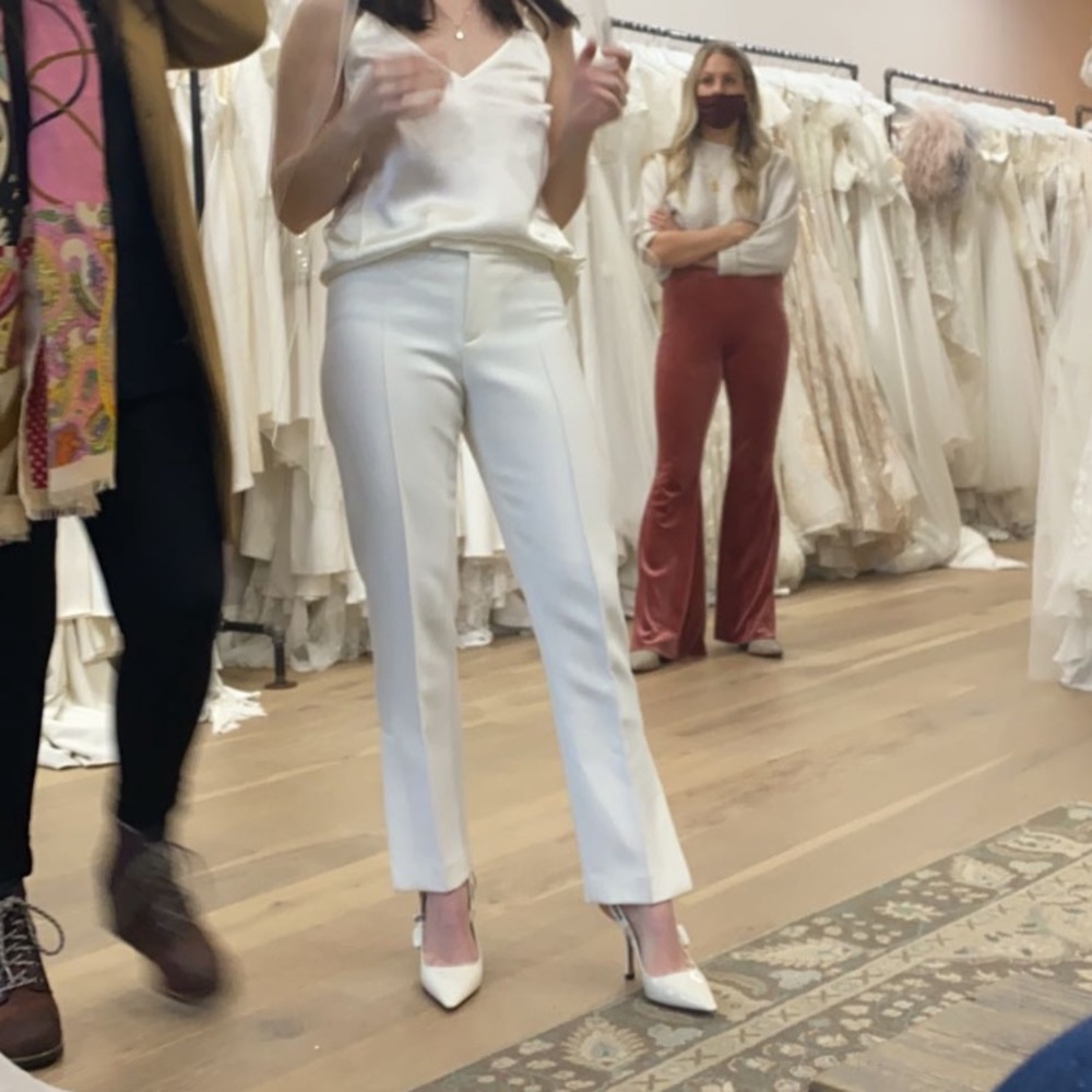 White Smythe Pants